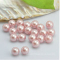 Perles de perles de verre rose clair